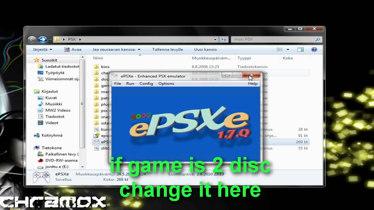 epsxe 2.0.5 cheats